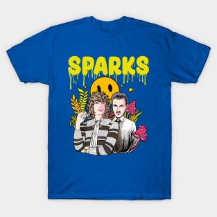 Retro Sparks Band T-Shirt